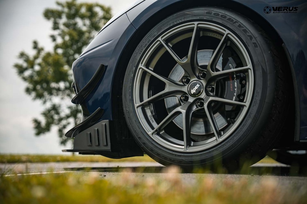 Front Splitter Endplates, WF Spec - Corvette Stingray (C8) | Verus